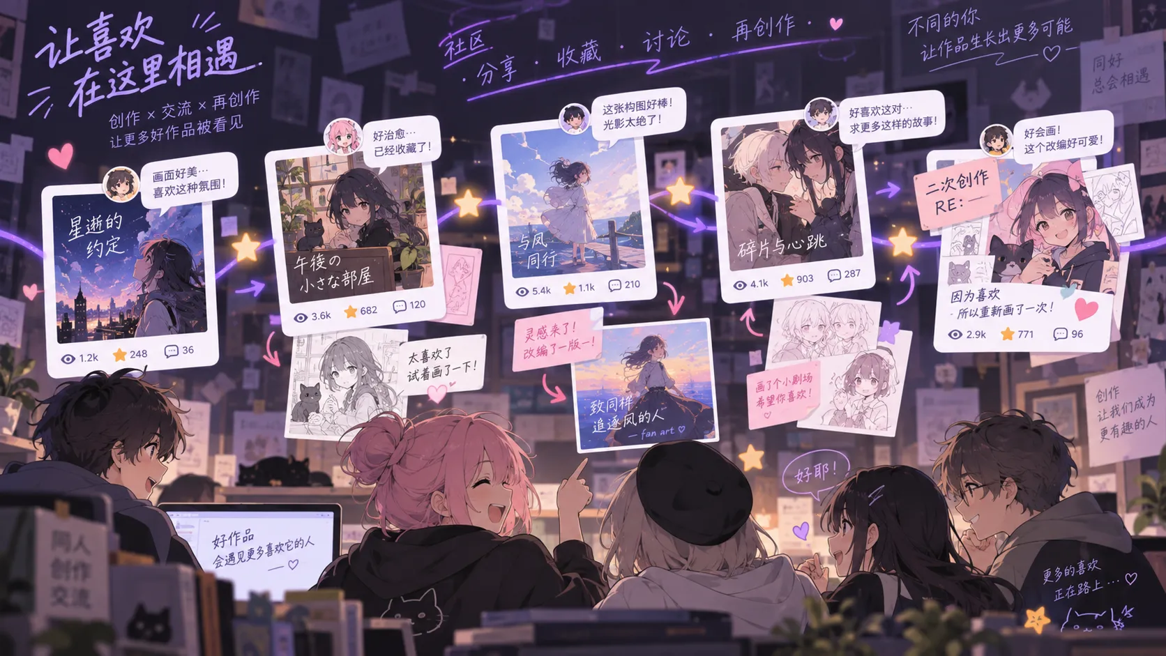 雨巷侦察社 · 线索便签 05作品内容视觉
